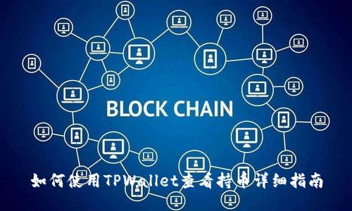 如何使用TPWallet查看持币详细指南